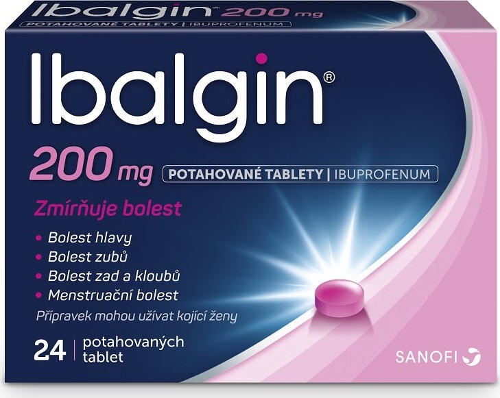 IBALGIN 200MG potahované tablety 24