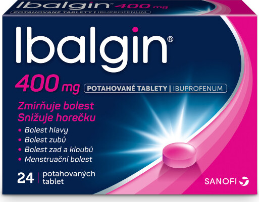 IBALGIN 400MG potahované tablety 24