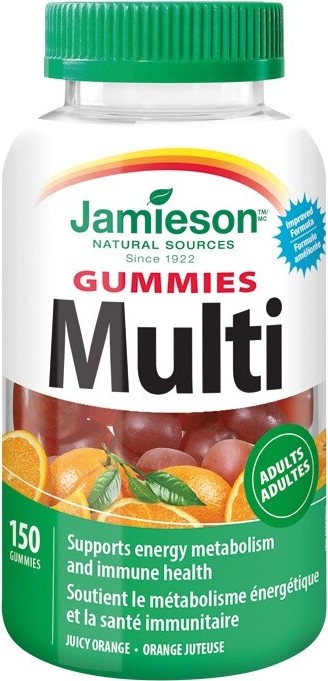 JAMIESON Multi Gummies želatinové pastilky pro dospělé 150ks