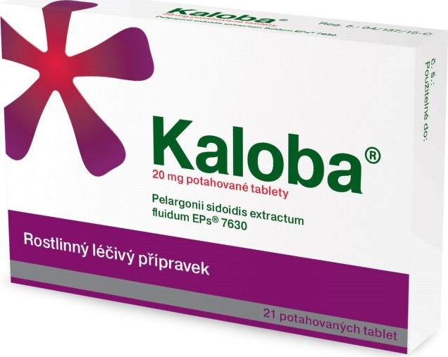 KALOBA 20 MG POTAHOVANÉ TABLETY potahované tablety 21