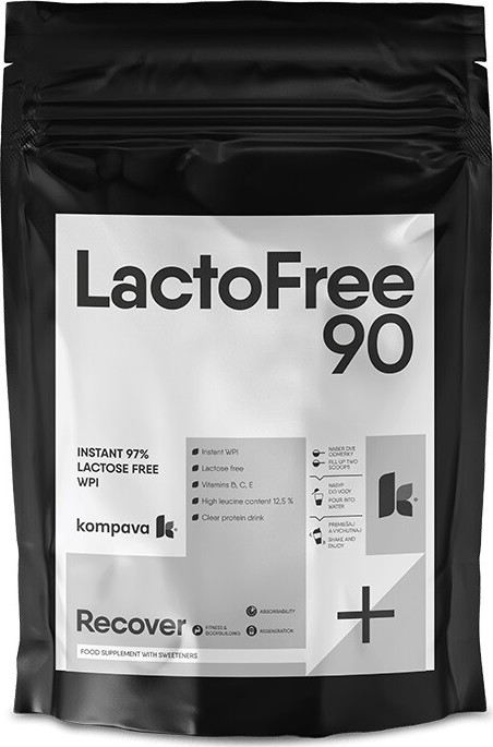 KOMPAVA LactoFree 90 čokoláda-banán 500g