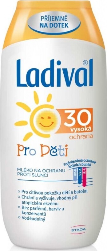 Ladival dětská pokožka mléko OF30 200ml