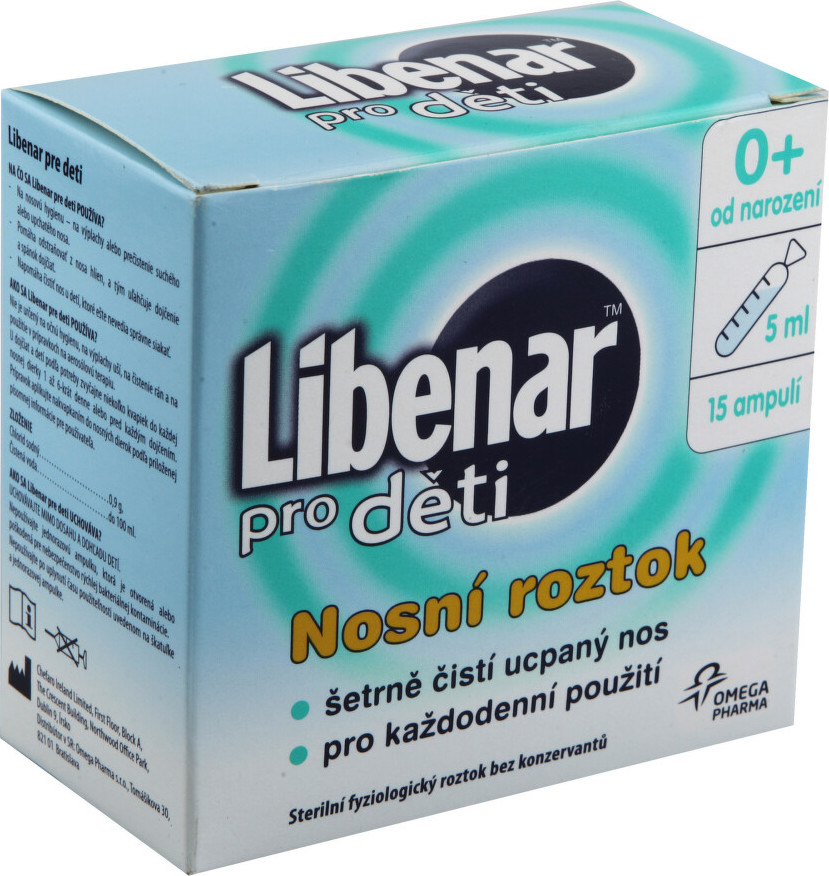 Libenar pro děti ampule 15x5ml