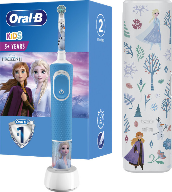 Oral-B Kids Frozen II dětský elektrický zubní kartáček + pouzdro