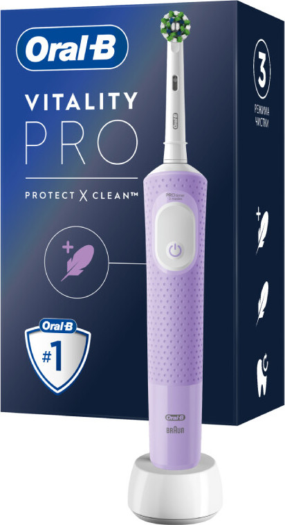 Oral-B Vitality Pro Lilac E elektrický zubní kartáček