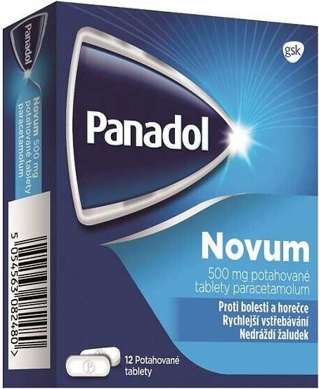 Panadol Novum 500mg 12 tablet