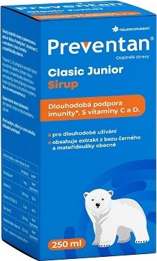 Preventan Clasic Junior Sirup 250ml