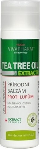 Přírodní balzám proti lupům s Tea Tree Oil 200ml