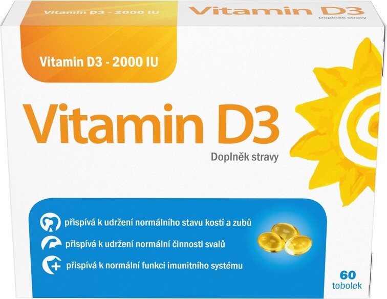 Sirowa Vitamin D3 2000IU tob.60