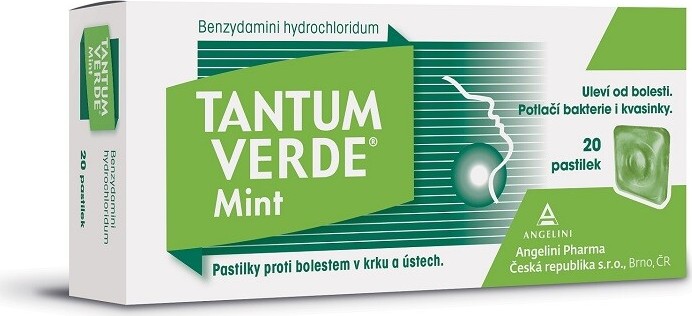 TANTUM VERDE MINT 3MG pastilka 20