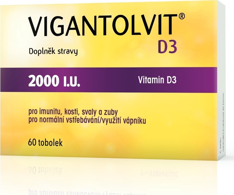 Vigantolvit D3 2000 I.U. 60 tobolek