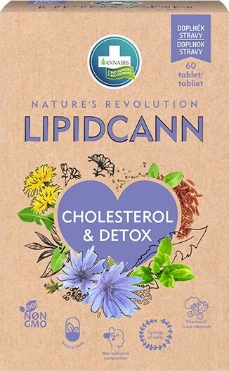 Annabis LIPIDCANN Cholesterol & Detox 60 tablet