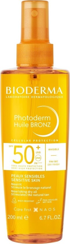 BIODERMA Photoderm BRONZ olej SPF50+ 200ml