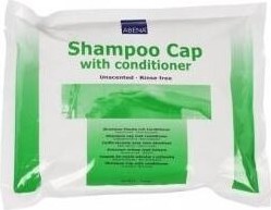 Čepice se šamponem a kondicionérem
