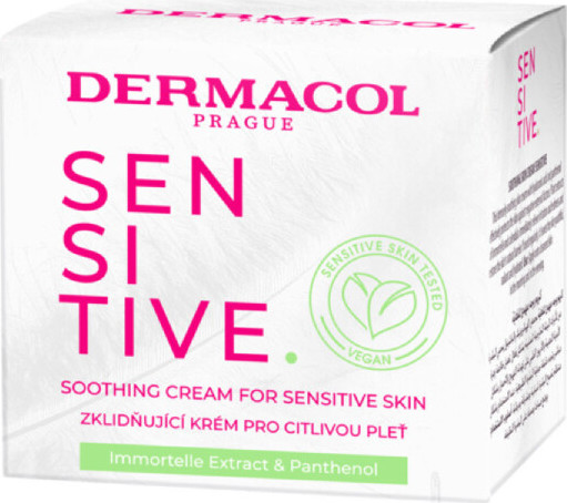 Dermacol Sensitive zklidňující pleťový krém 50ml