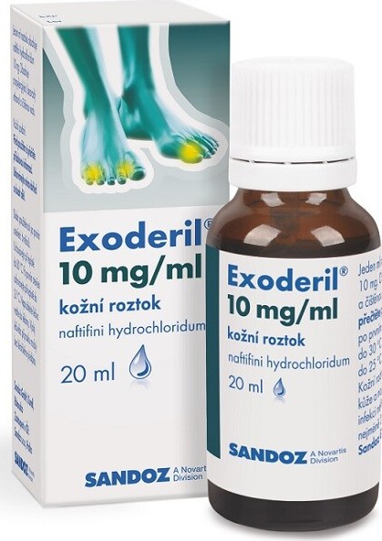 EXODERIL® 10MG/ML kožní roztok 1X20ML