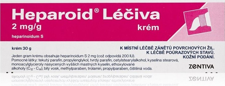 Heparoid Léčiva drm.crm. 1 x 30 g