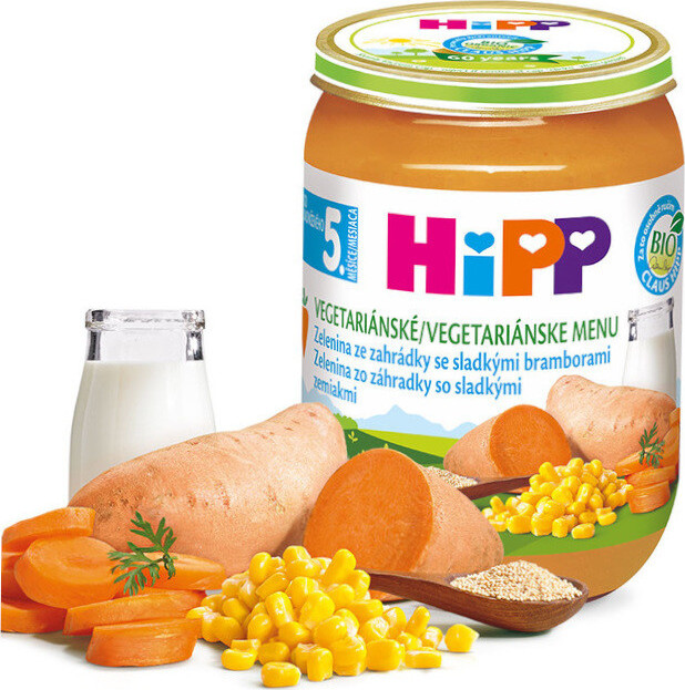 HiPP BABY BIO Zelenina se sladkými bramborami 190g