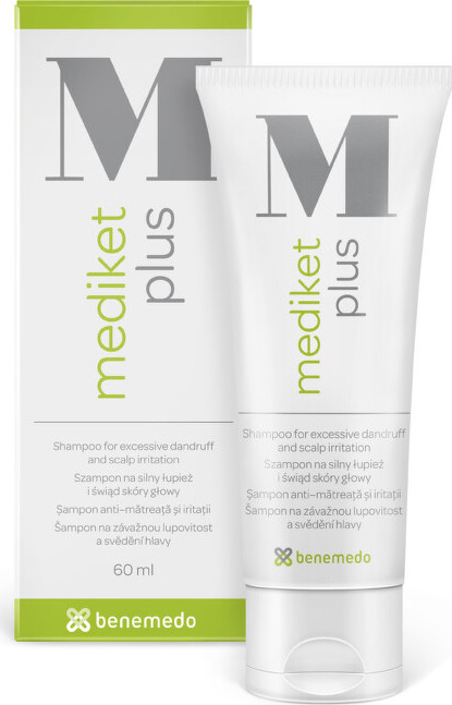 Mediket Plus šampon suché a mastné lupy 60ml