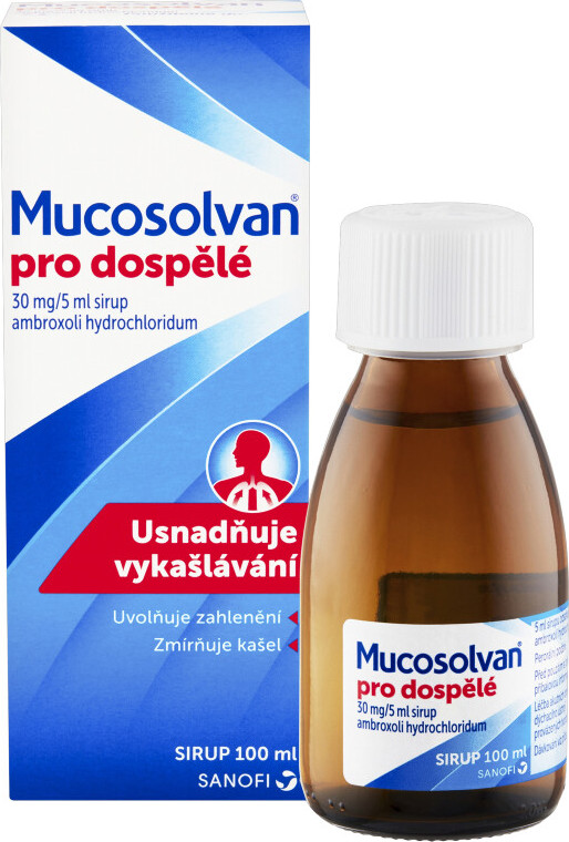 MUCOSOLVAN PRO DOSPĚLÉ 30MG/5ML SIR 1X100ML