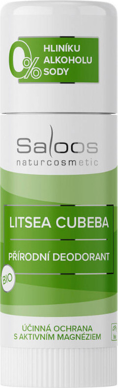 Saloos Bio přírodní deodorant Litsea Cubeba 60g