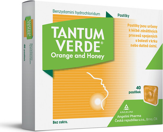 TANTUM VERDE ORANGE AND HONEY 3MG PAS 40