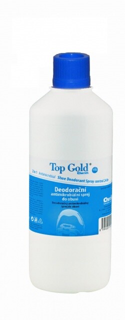 TOP GOLD Deodorační antimikrobiální přípravek do obuvi 1000ml