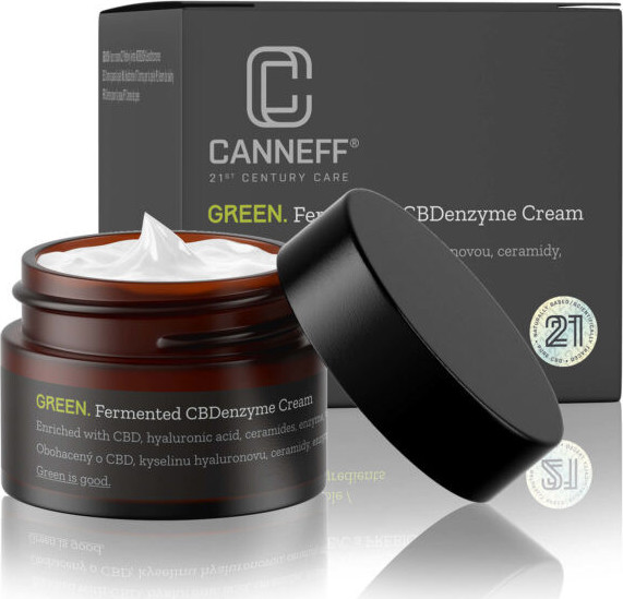 CANNEFF GREEN Fermentovaný CBDenzyme krém 50ml