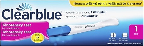 Clearblue PLUS - rychlá detekce těhotenský test 1ks