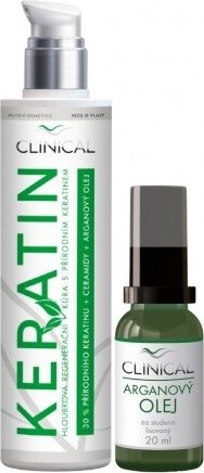 Clinical Keratin kúra 100ml+Arganový olej 20ml