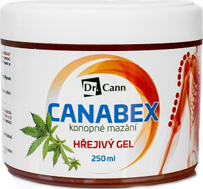 Dr.Cann CANABEX konopné mazání hřejivý gel 250ml