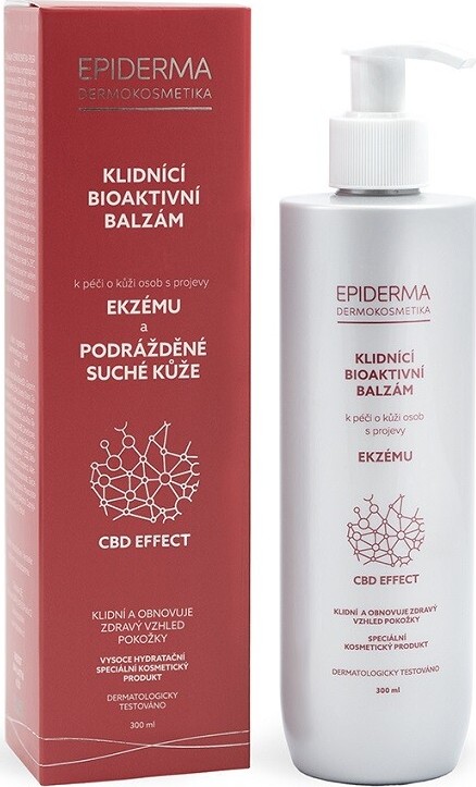 EPIDERMA bioaktivní CBD balzám Ekzém 300ml