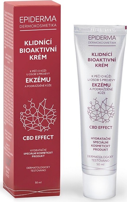 EPIDERMA bioaktivní CBD krém při Ekzému 50ml