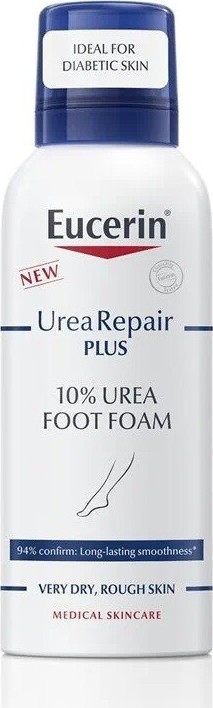 EUCERIN UreaRepair PLUS Pěna na nohy 10 % Urea 150 ml