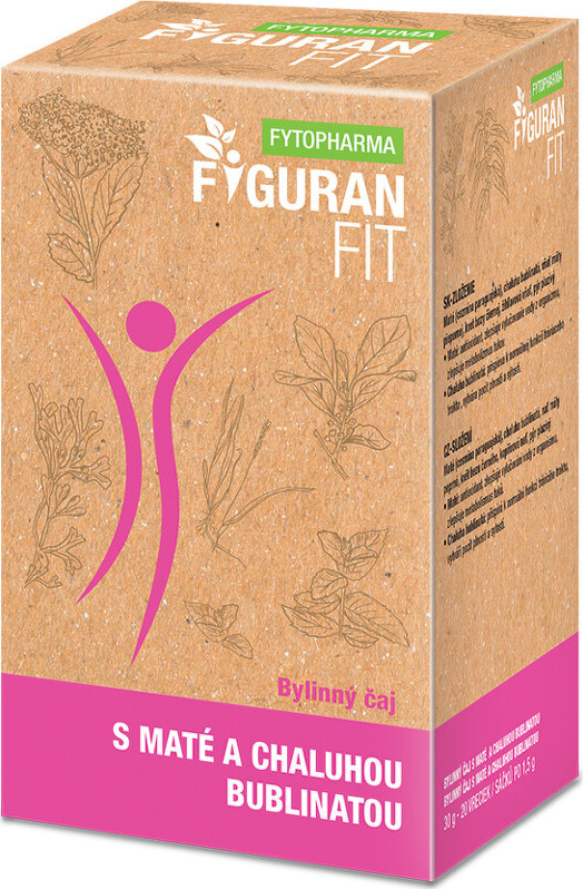 Figuran FIT čaj s maté+chaluha 20x1.5g Fytopharma