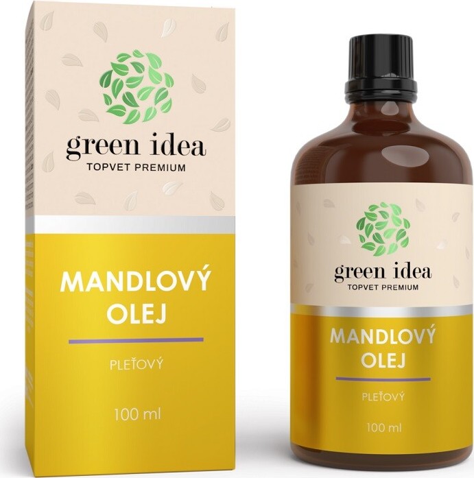 Green idea Mandlový pleťový olej 100ml