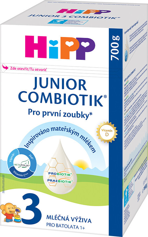 HiPP MLÉKO 3 JUNIOR Combiotik 700g