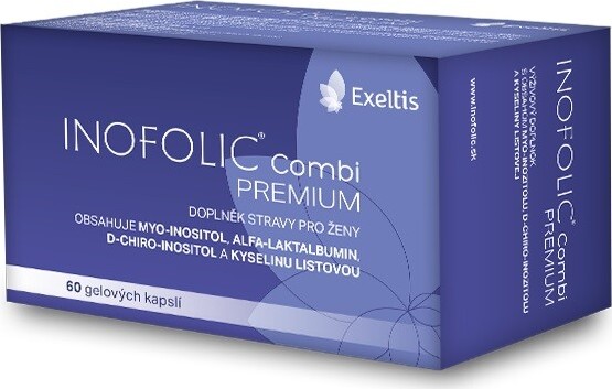 Inofolic Combi Premium 60 gelových kapslí