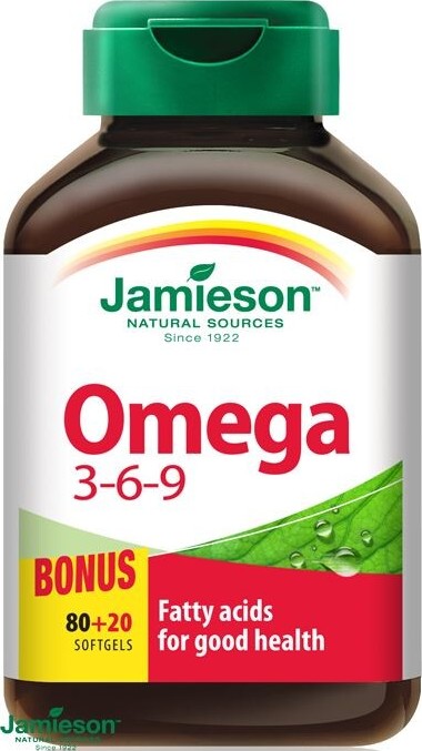 Jamieson Omega 3-6-9 1200 mg 100 tablet