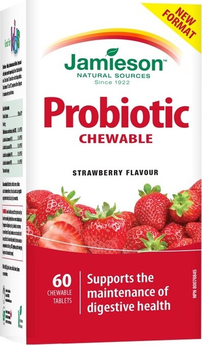 JAMIESON Probiotic jahoda tbl.60