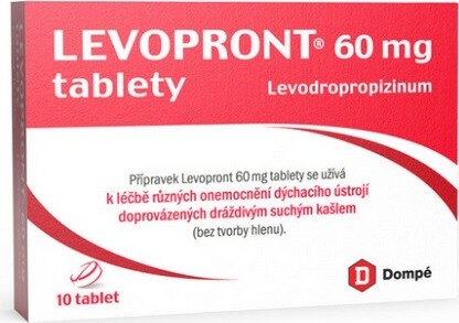 LEVOPRONT 60MG TBL NOB 10