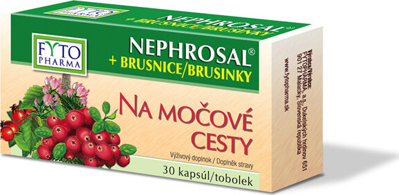 Nephrosal+brusinky na moč.cesty Fytopharma cps.30