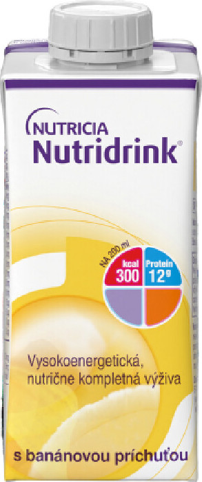 NUTRIDRINK S PŘÍCHUTÍ BANÁNOVOU 1x200 ml