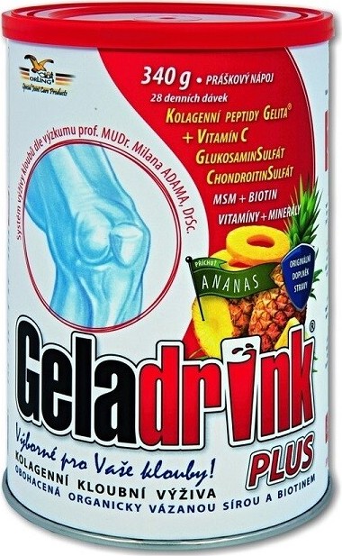 Orling Geladrink Plus ananas 340 g