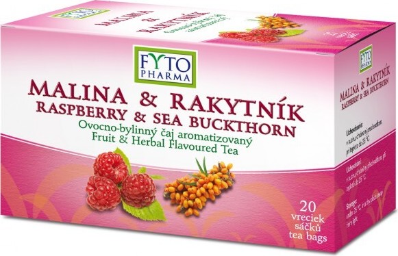 Ovocno-bylinný čaj Malina +Rakyt. 20x2g Fytopharma