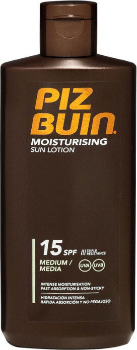 PIZ BUIN Moisturising Sun Lotion SPF 15 200ml