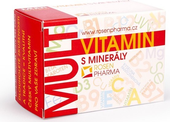 Rosen Multivitamin s minerály tbl.60