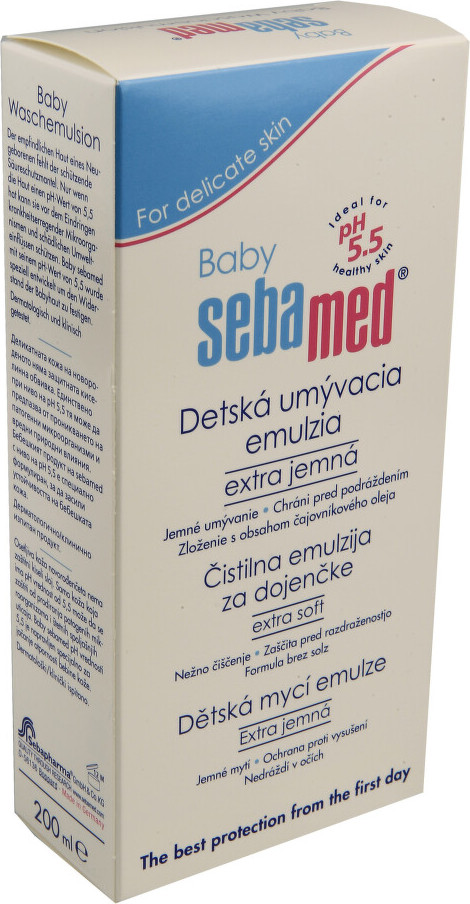 SEBAMED Dětská mycí emulze extra jemná 200ml