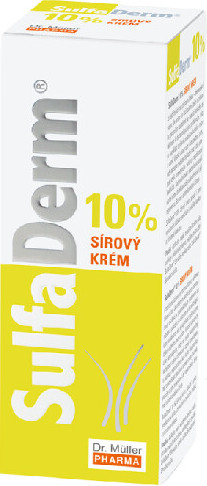 SulfaDerm sírový krém 10% 200ml Dr.Müller