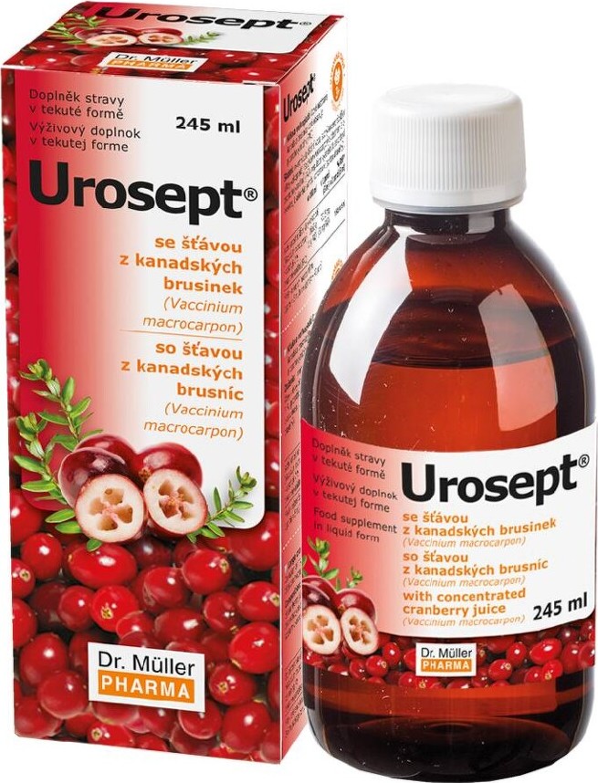 Urosept sirup 245ml Dr.Müller